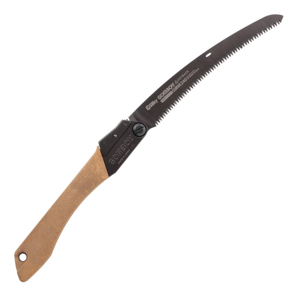 Silky Gomboy Pro Hand Saw Outback Edition 240 - Curved - Large Teeth (752-24)