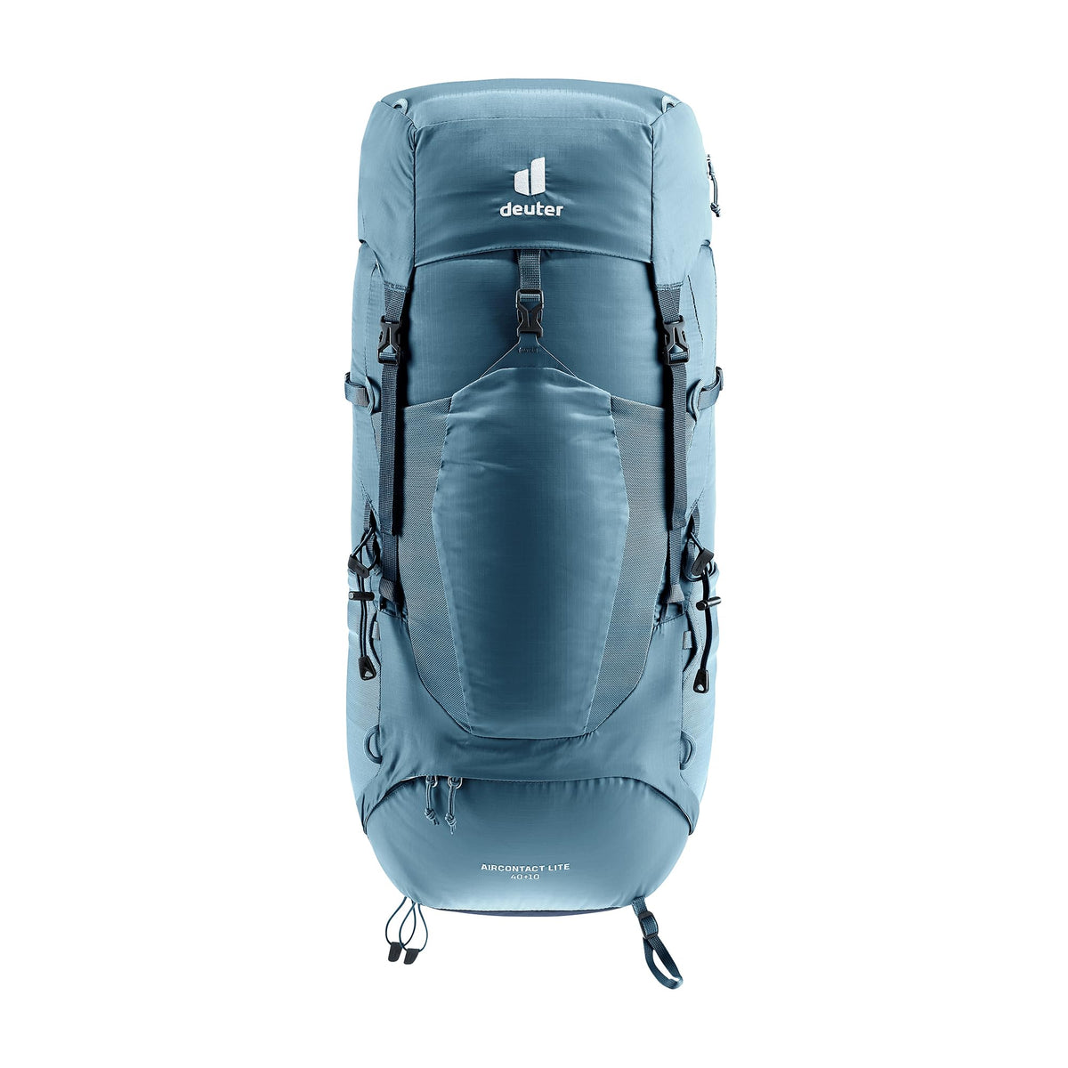 Deuter Unisex Aircontact Lite 40 + 10 L, Lightweight Backpacking & Hiking Backpack for Men & Women, 40 + 10 Liters - Atlantic-Ink