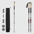 Naturehike Carbon Fibre Trekking Poles – Collapsible Lightweight Hiking Sticks (Pair)